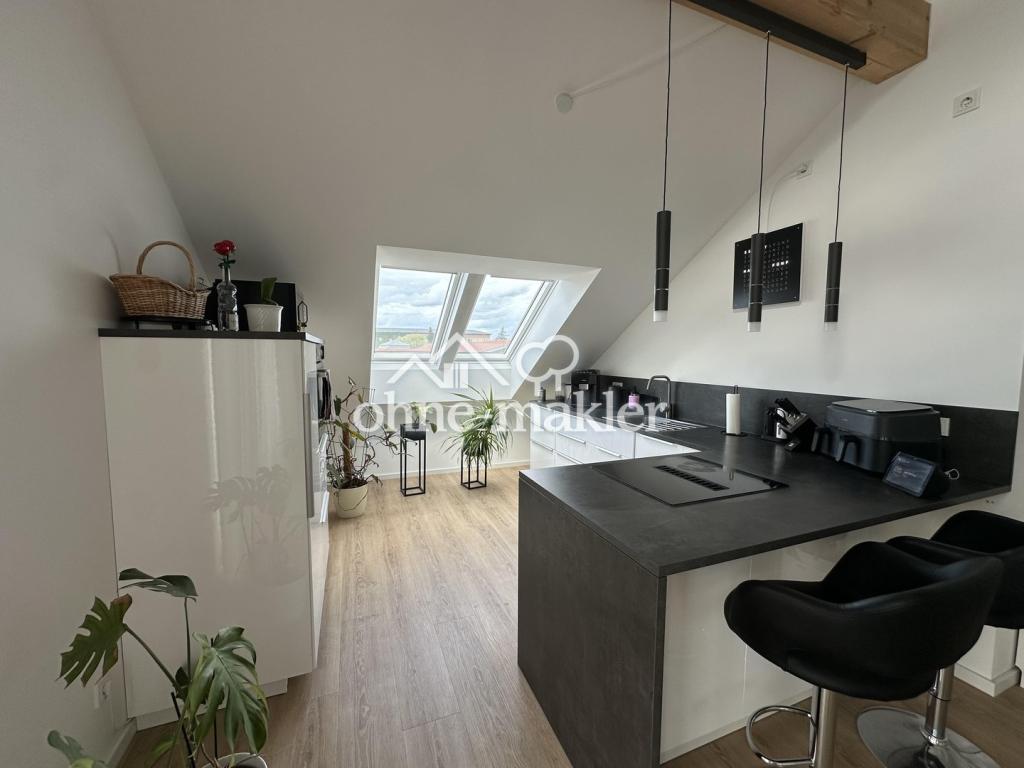 KfW 55 Plus Neubau: Helle 2-Zi.-Dachgeschosswohnung mit Balkon in Mittenwalde - Foto 3