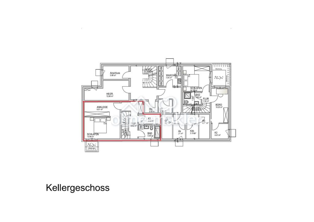 Großzügige 3 Zimmer Maisonette-Wohnung mit Terrasse und Garten in Friedberg-West - Photo 3