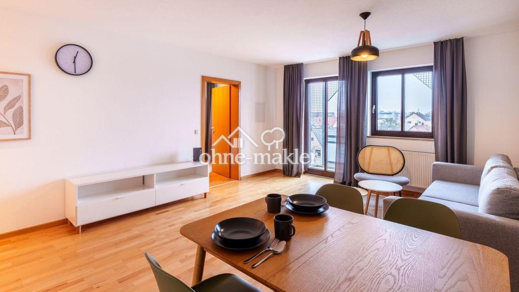 Renoviert & möbliert: Wohnung mit Balkon in Gersthofen - Wohnen auf Zeit - Photo 3