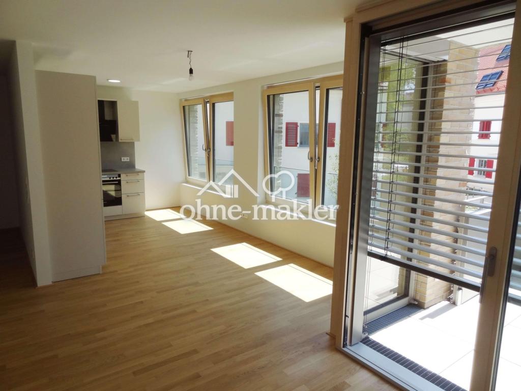 Neubau Erstbezug: Hochwertige 2-Zi.-Wohnung in Top-Lage im Klosterhof in Ulm-Söflingen - Foto 1