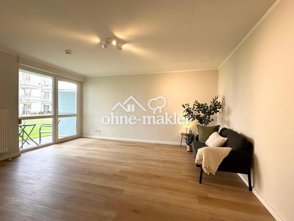 Frisch renovierte 1‑Zimmer-Wohnung mit Einbauküche und ruhiger Innenhofterrasse - Foto 3