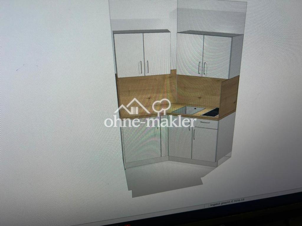Frisch renovierte 1‑Zimmer-Wohnung mit Einbauküche und ruhiger Innenhofterrasse - Foto 4