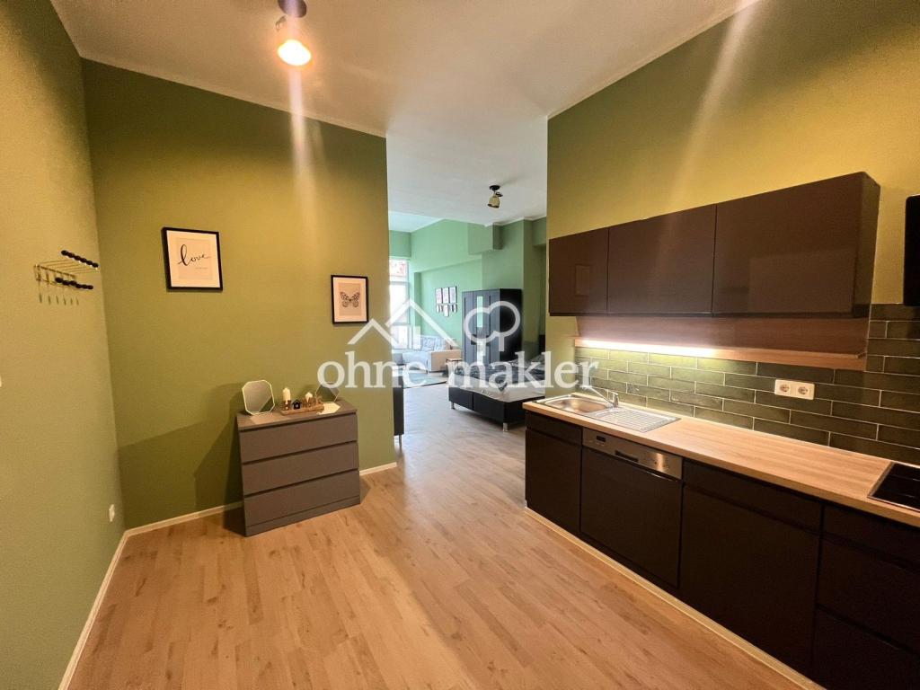 Glückshaus Eschwege: Großzügige, möblierte 1-Zimmer Wohnung mit Einbauküche - Photo 5