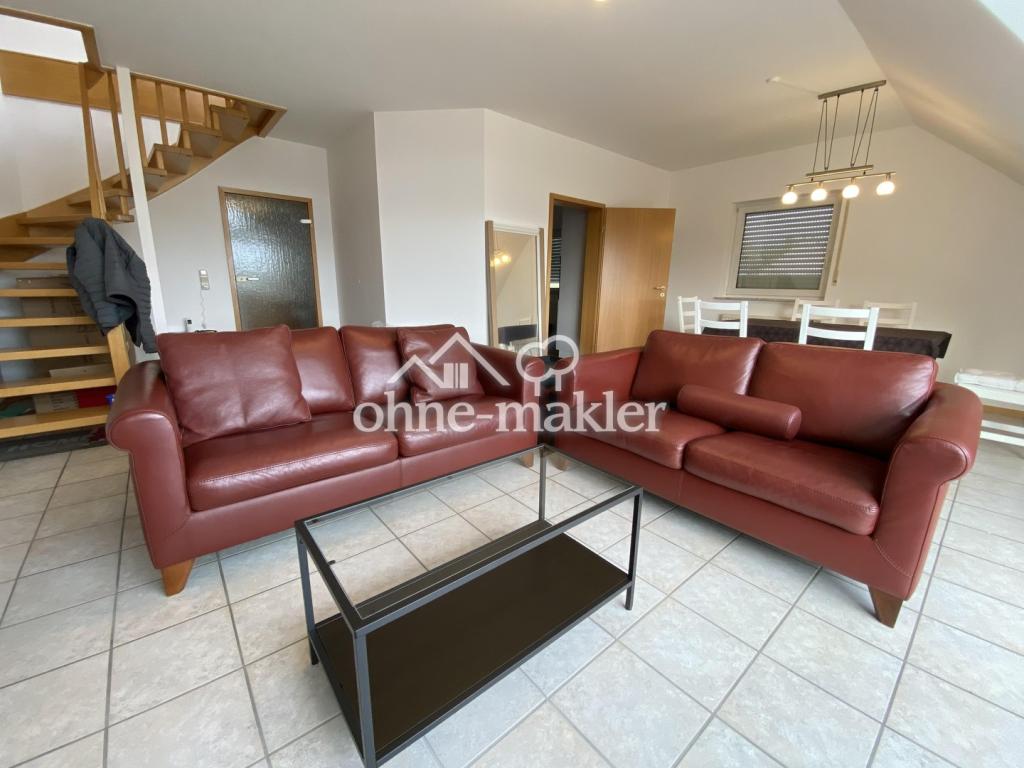 Uninähe & Fernblick in Korlingen: Moderne helle Maisonettewohnung Küche+Balkon+Stellplatz - Photo 2
