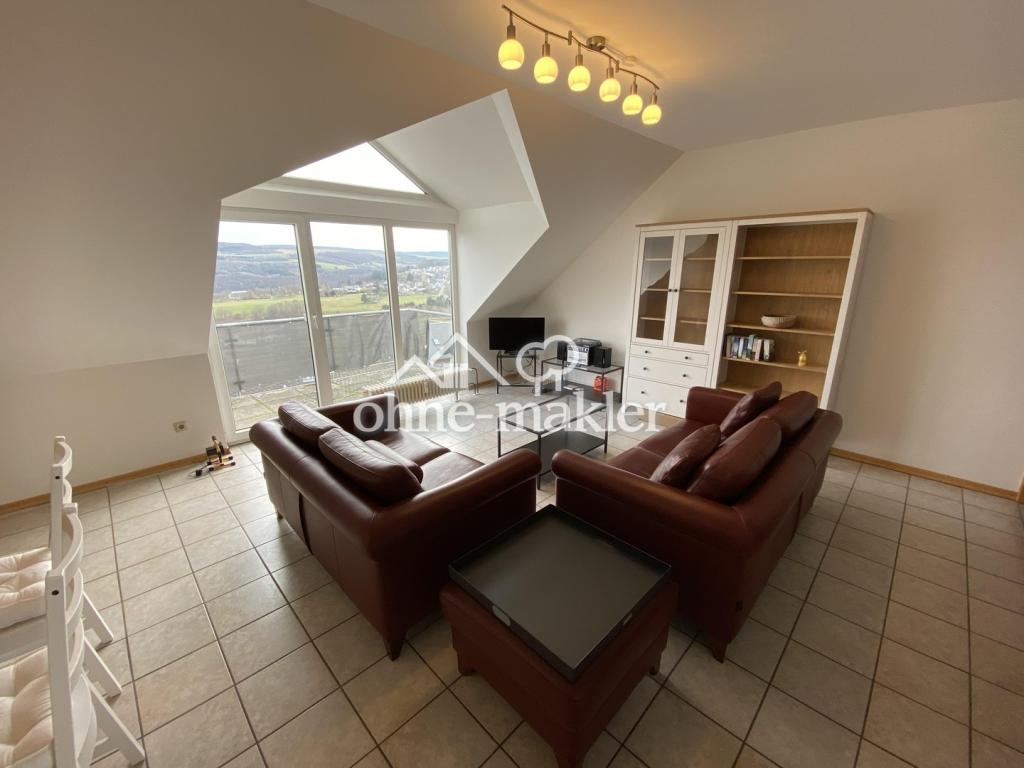 Uninähe & Fernblick in Korlingen: Moderne helle Maisonettewohnung Küche+Balkon+Stellplatz - Photo 2