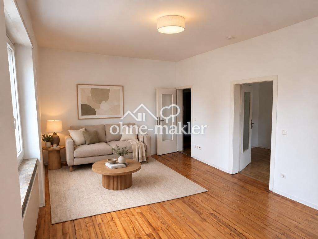 Lichtdurchflutete, sanierte 3-Zimmer-Wohnung mit EBK, Garten & Stellplatzoption zentral in Ettlingen - Foto 2
