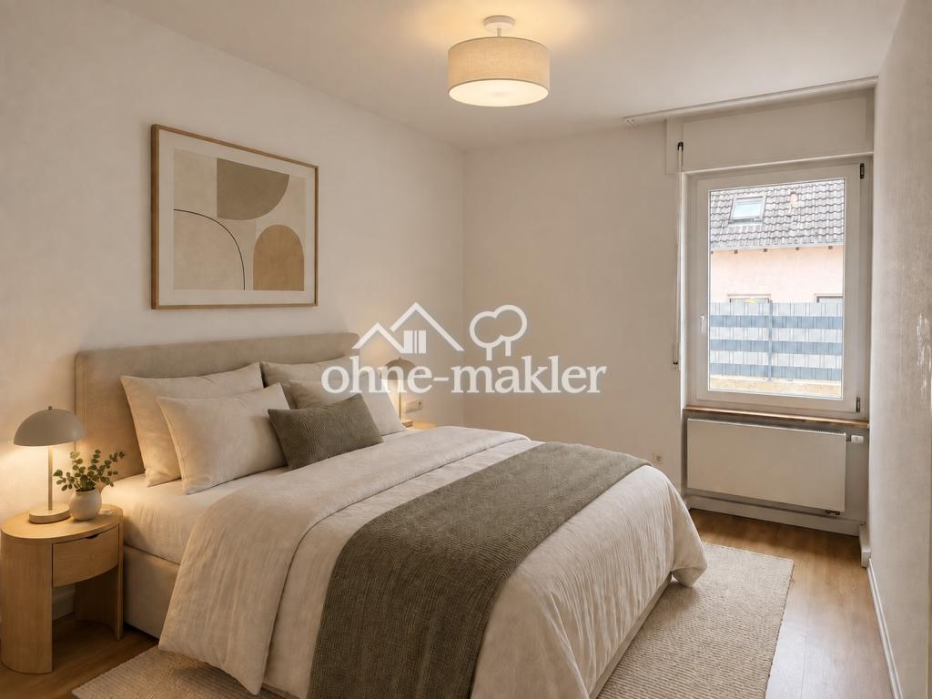Lichtdurchflutete, sanierte 3-Zimmer-Wohnung mit EBK, Garten & Stellplatzoption zentral in Ettlingen - Foto 5