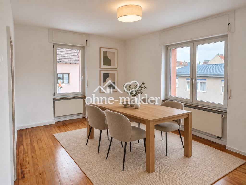 Lichtdurchflutete, sanierte 3-Zimmer-Wohnung mit EBK, Garten & Stellplatzoption zentral in Ettlingen - Foto 4