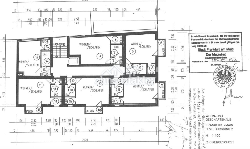 Modernisiertes Apartment mit Balkon - Photo 5