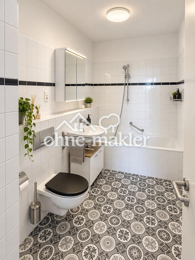 Exklusive 3-Zimmer Dachgeschosswohnung mit großem Balkon & Tiefgarage in Velten - Photo 2