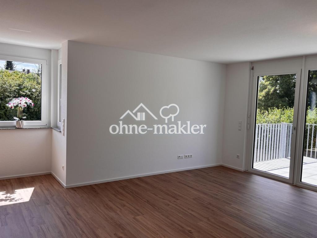 Helle 2-Zimmer-Neubau-Wohnung mit Küche, Balkon und 2 Stellplätzen in Nürtingen-Oberensingen - Photo 2