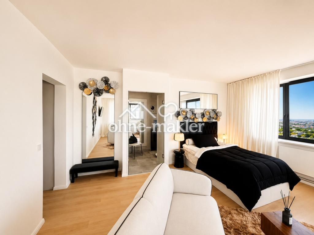 Fully furnished high-rise residence – 29F/ W1 – panoramic views over Hamburg - Foto 3