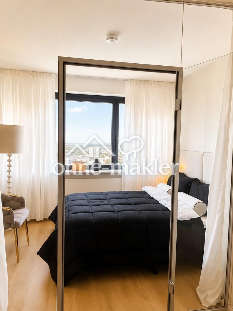 Fully furnished high-rise residence 29F/ W3 Panorama views over Hamburg - Foto 4