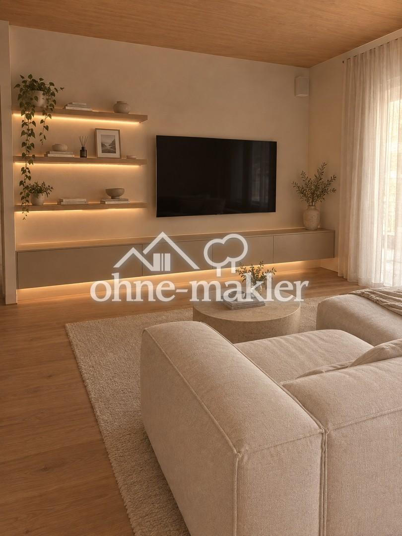 Wohnen im ökologischen Neubau Holzhaus *Energieeffizienzhaus 40+* - Photo 1