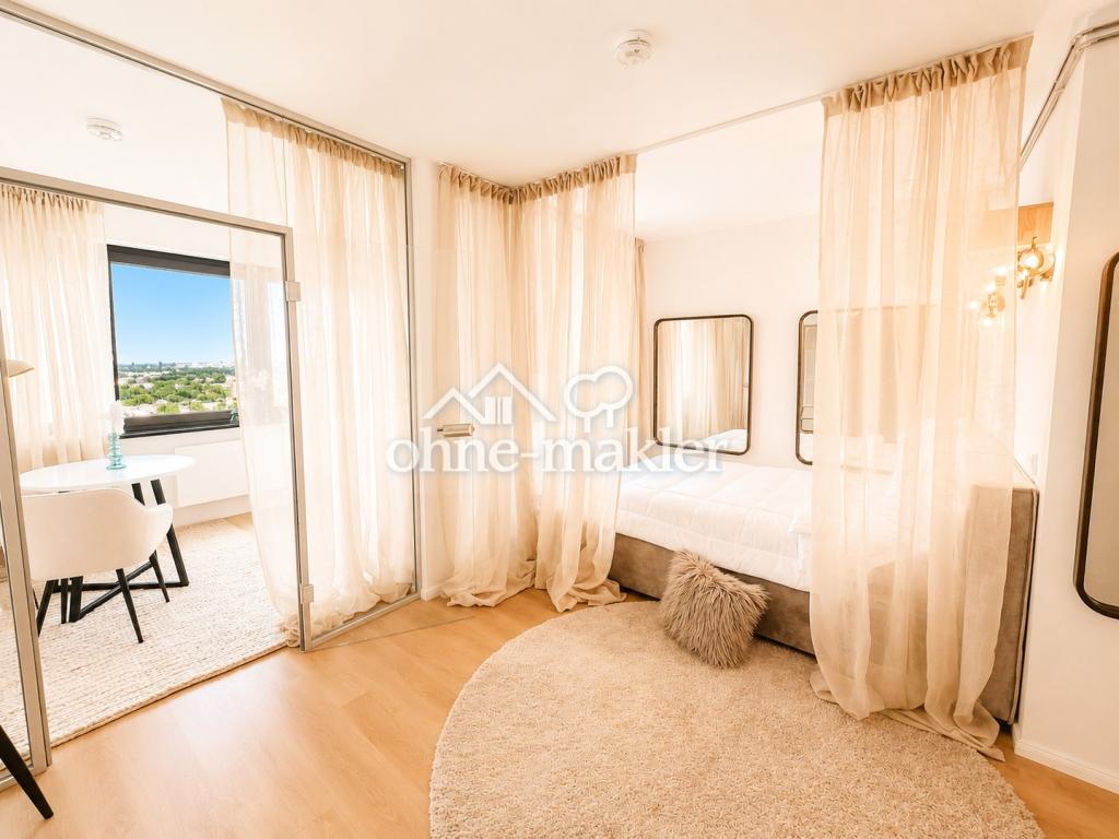 Fully furnished high-rise residence 29F/ W5 Panorama views over Hamburg - Foto 5