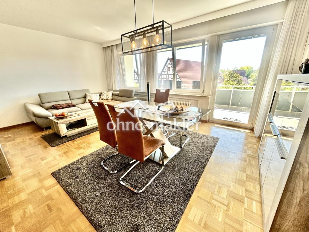 Traumhafte 3,5 ZW mit moderner EBK, Einzelgarage und XXL Balkon - Foto 1