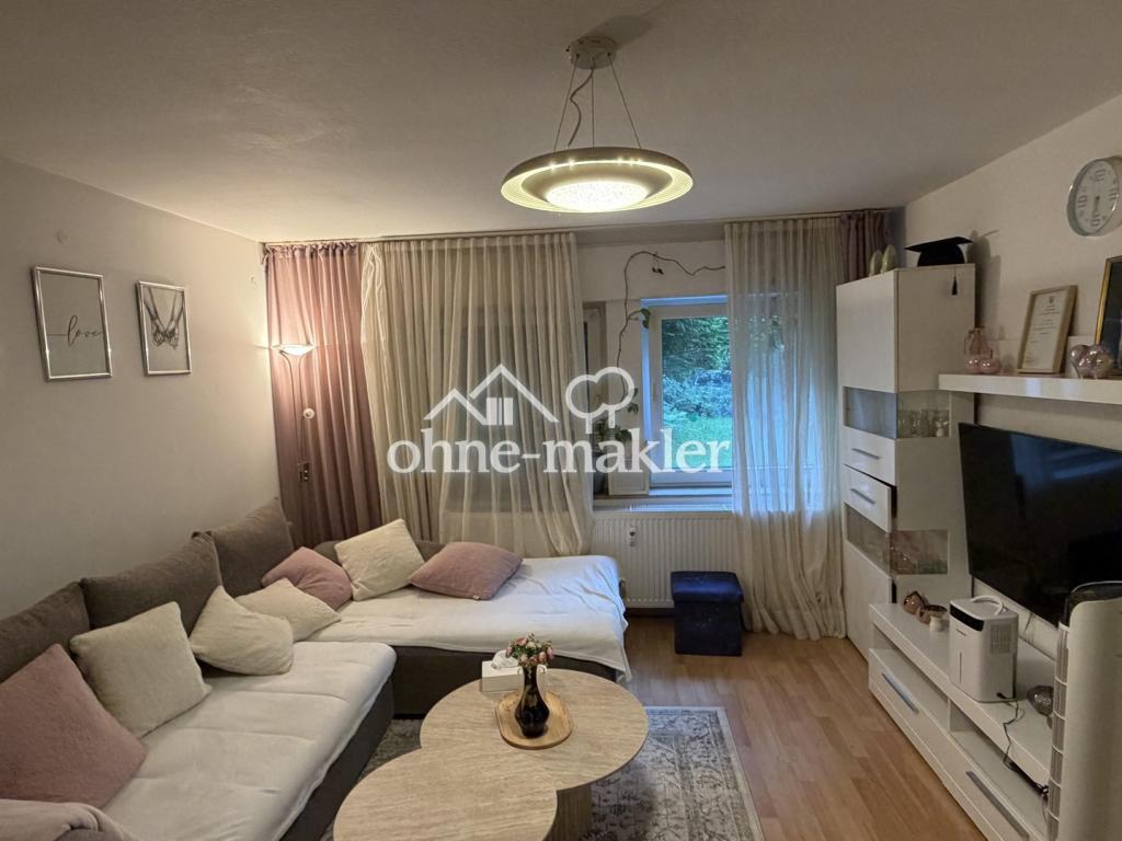 2Zi KDB mit Garten, Solingen Wald, Waldrand, Renoviert, auf Wunsch mit Einbauküche für kleines Geld - Foto 1