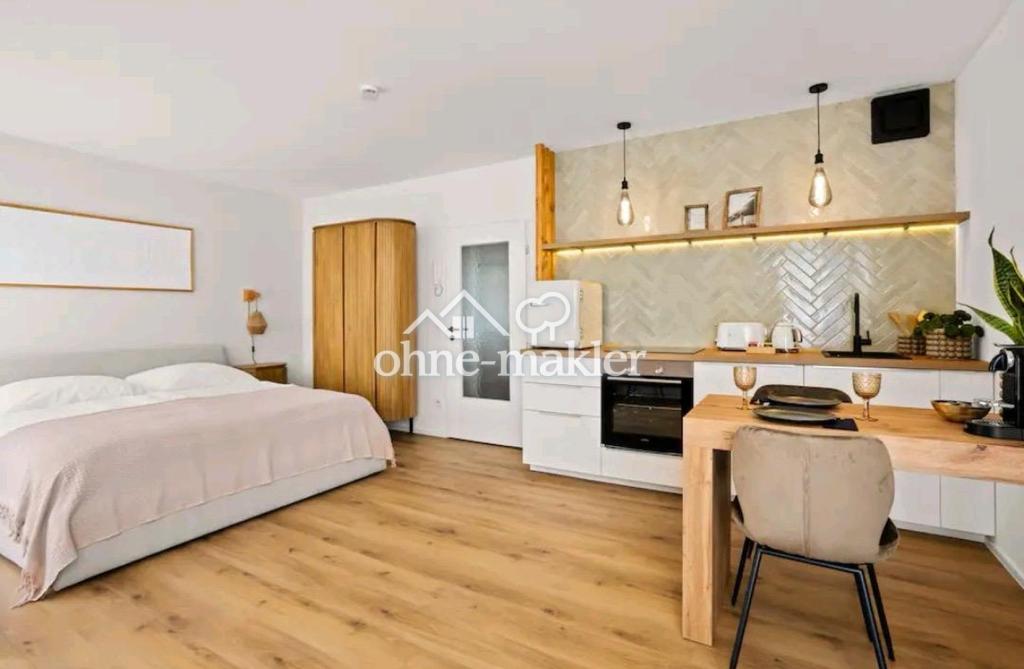 Wohnen auf Zeit - helles, stilvoll möbliertes Apartment mit Balkon & Stellplatz in Gießen Westadt - Foto 4