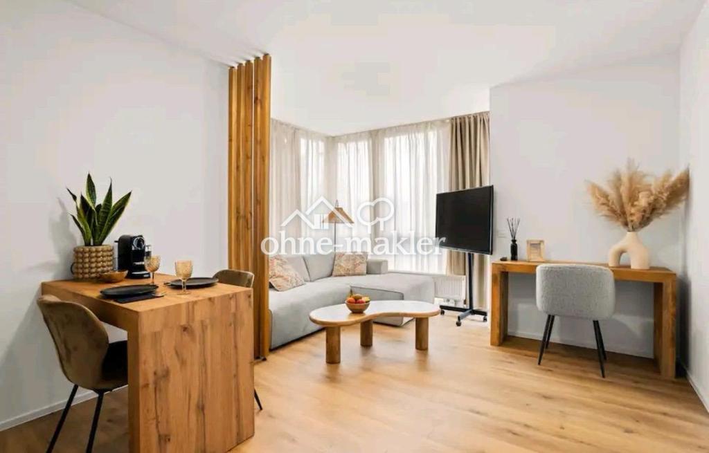 Wohnen auf Zeit - helles, stilvoll möbliertes Apartment mit Balkon & Stellplatz in Gießen Westadt - Foto 1