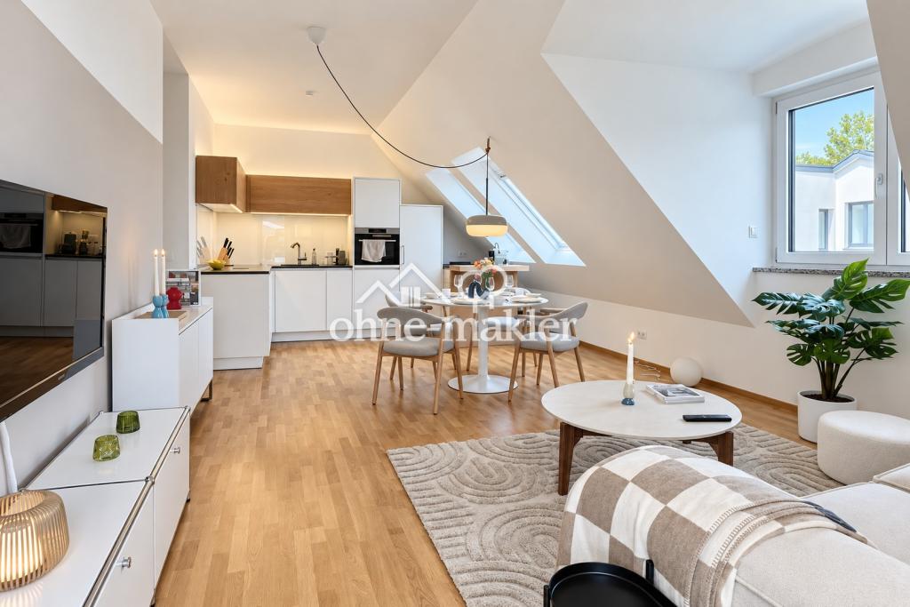Exklusives voll möbliertes u. ausgestattetes Penthouse in ruhiger und verkehrsgünstiger Lage. - Foto 2