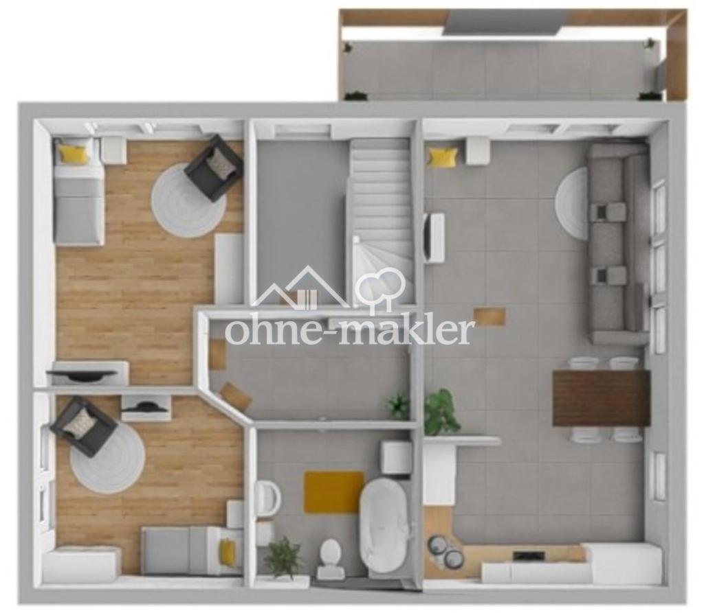 Moderne 3-Zimmerwohnung mit Einbauküche (R30 - BEKS34-WE02) - Photo 4