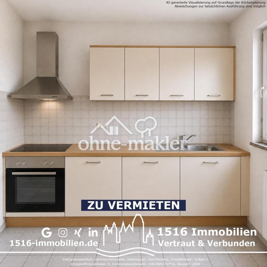 Helle 2-Zimmer-Wohnung mit zwei Balkonen und Tiefgaragenstellplatz in Eichstätt - Foto 5