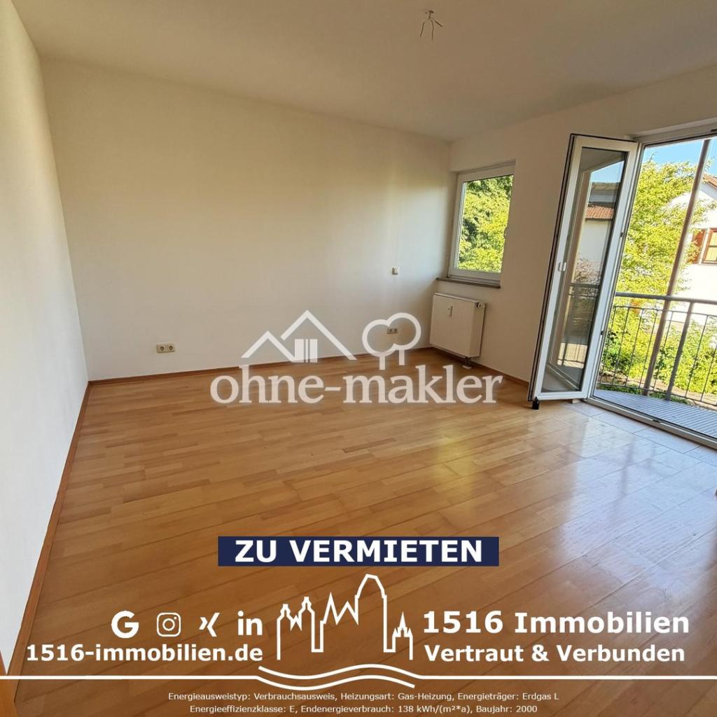 Helle 2-Zimmer-Wohnung mit zwei Balkonen und Tiefgaragenstellplatz in Eichstätt - Foto 4