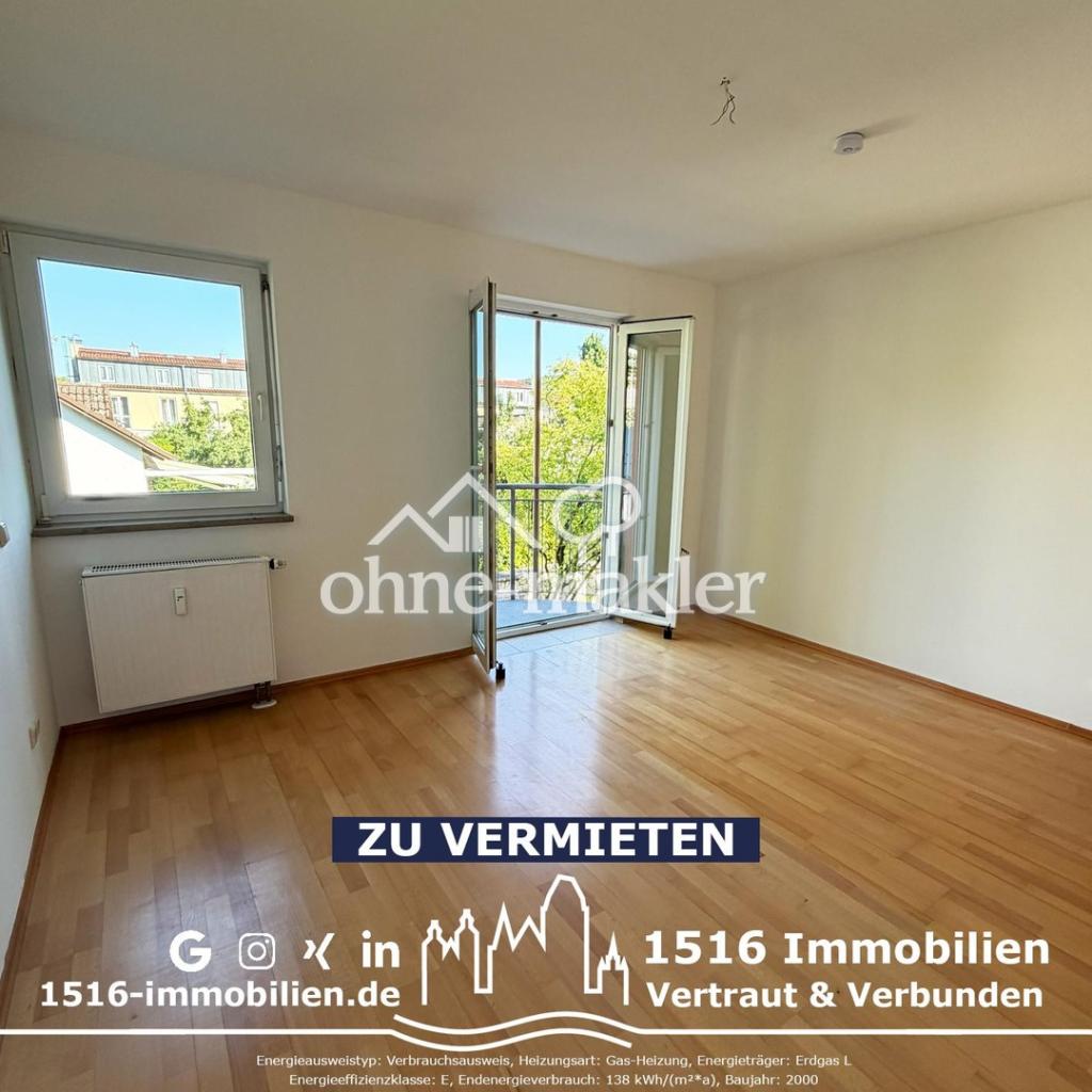 Helle 2-Zimmer-Wohnung mit zwei Balkonen und Tiefgaragenstellplatz in Eichstätt - Foto 2