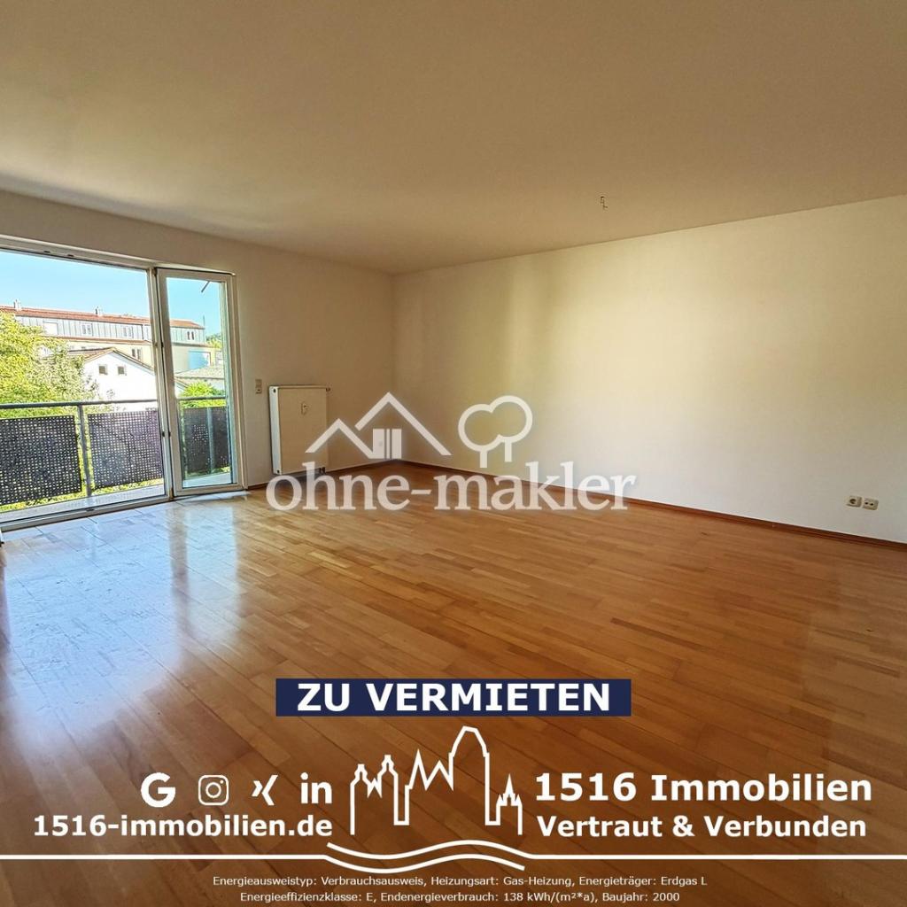 Helle 2-Zimmer-Wohnung mit zwei Balkonen und Tiefgaragenstellplatz in Eichstätt - Foto 1