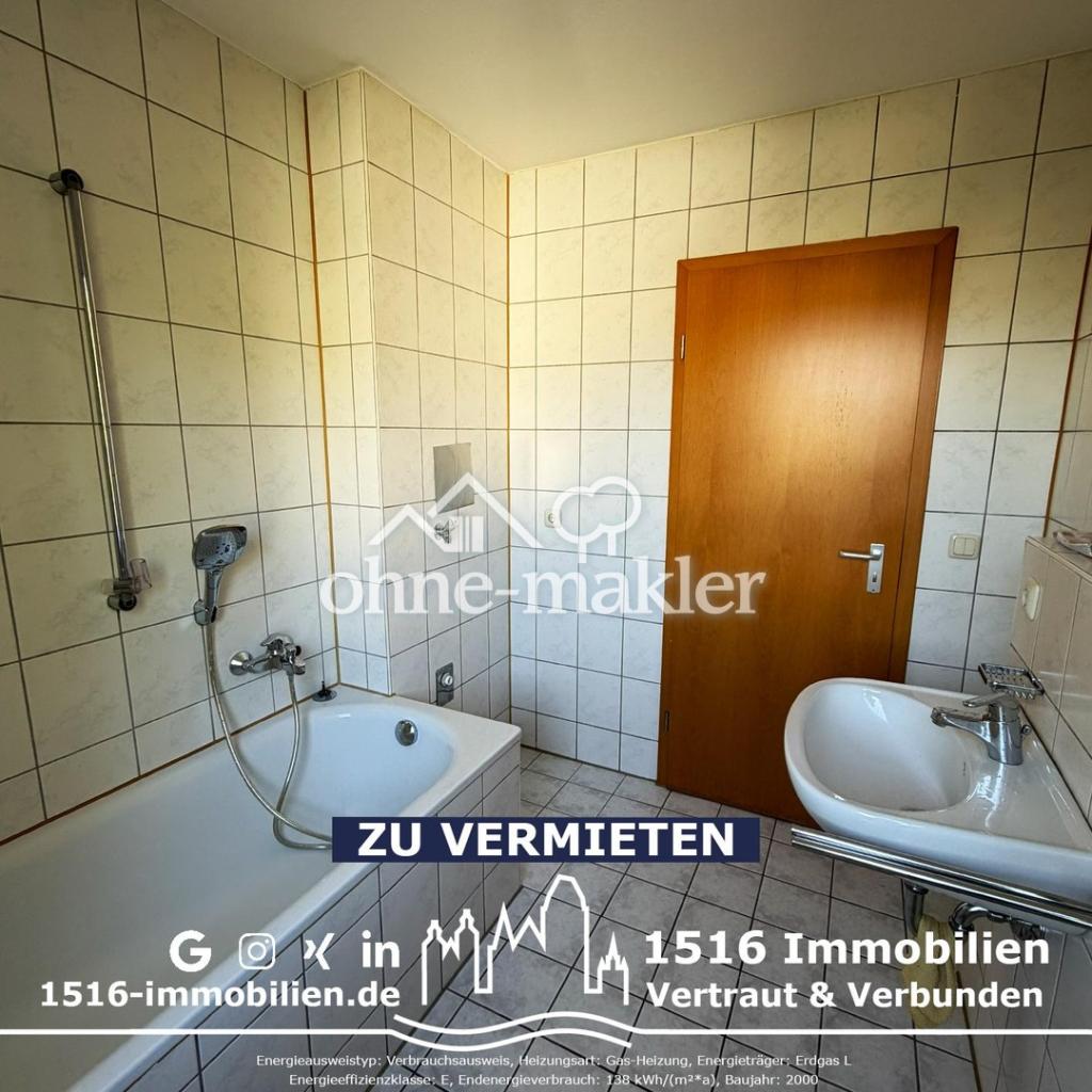 Helle 2-Zimmer-Wohnung mit zwei Balkonen und Tiefgaragenstellplatz in Eichstätt - Photo 4