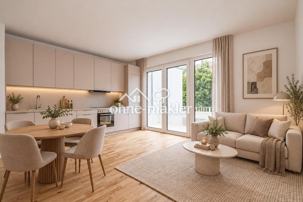 Helle 3-Zimmer-Wohnung mit Balkon und Einbauküche - Photo 1