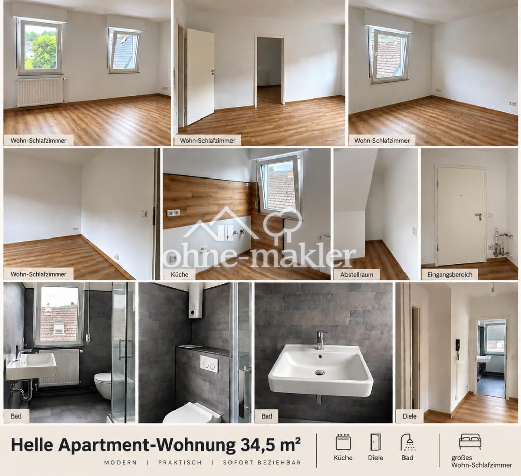 3 Wohnungen in Freudenberg – 28 bis 73 m² – zentral & modernisiert - Foto 3