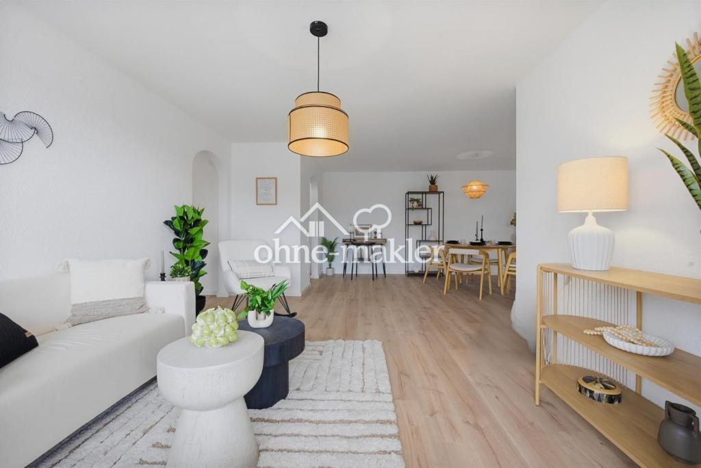 Renovierte 2,5-Zimmer-Wohnung mit Balkon, Einbauküche und Tiefgaragenstellplatz in Ostfildern - Photo 2