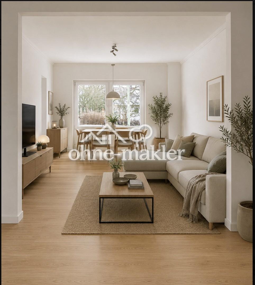 Großzügiges, frisch renoviertes Reihenhaus mit Garten – sofort bezugsfertig und provisionsfrei - Photo 1
