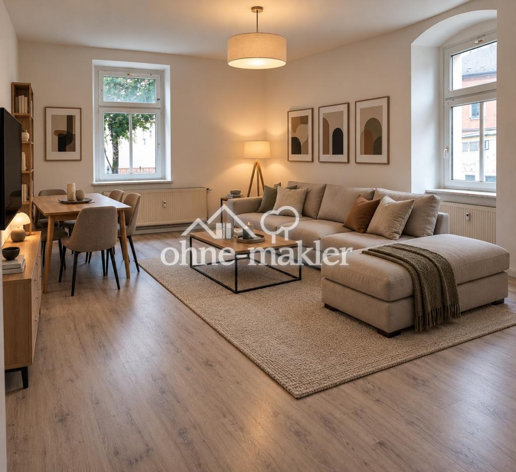 Neu renovierte 3-Zimmerwohnung mit Balkon zu vermieten - Photo 1