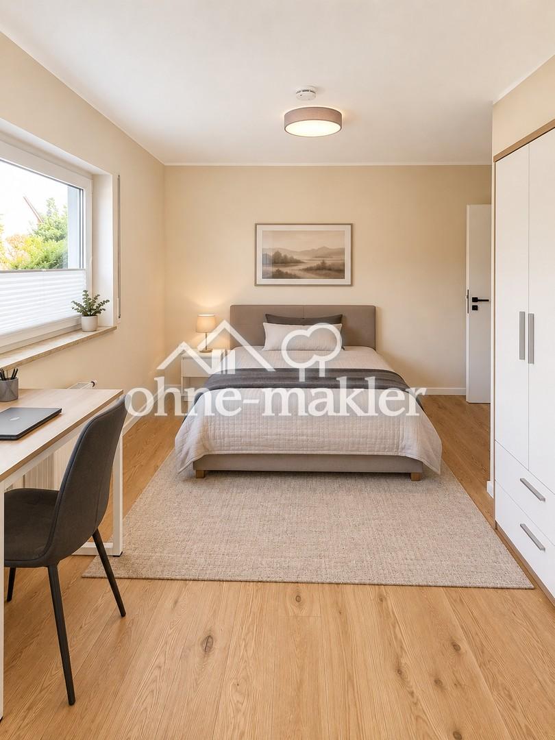 Möblierte 5-Raum Wohnung mit 2 Bädern, Einbauküche und Terrasse - Photo 2