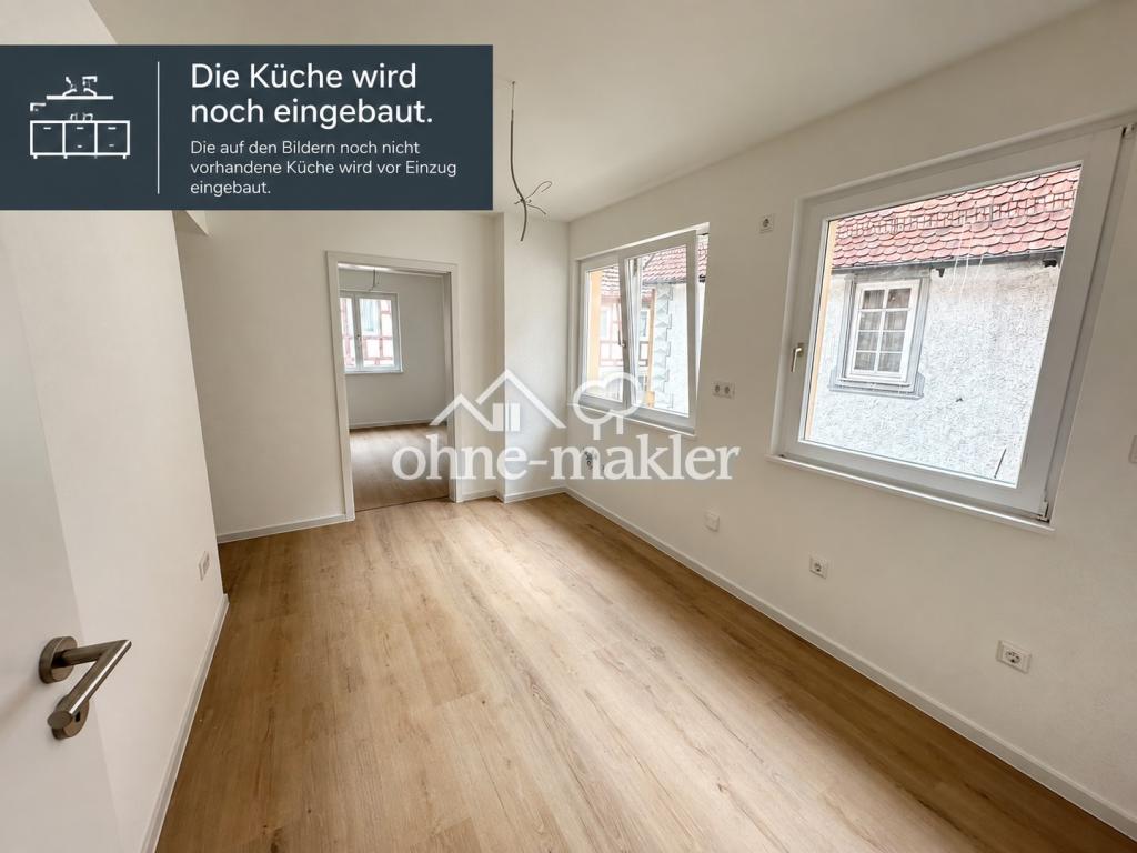 Kernsanierte 3-Zimmer-Wohnung im Herzen von Bad Wimpfen! - Foto 3