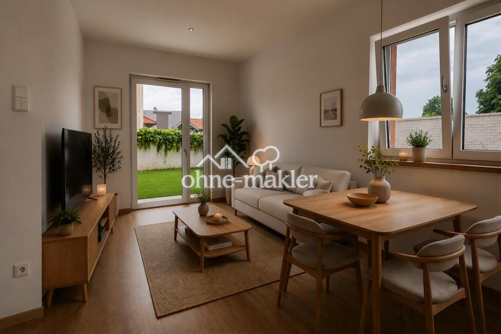 Barrierefrei 2-Zimmer - Neubauwohnung mit Balkon & Aufzug - Photo 1