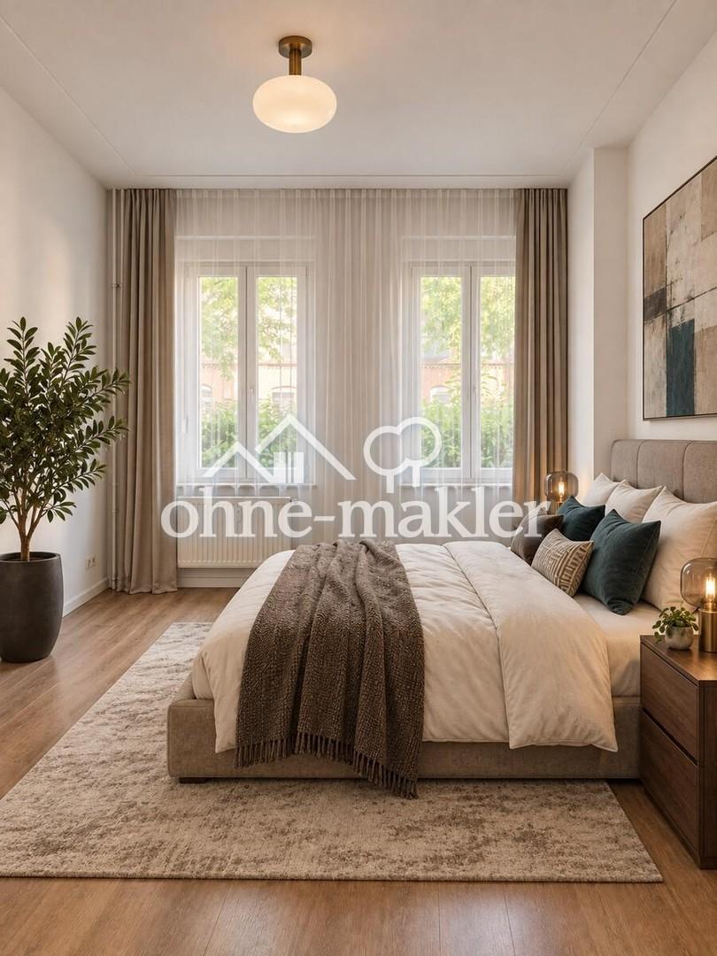 Altbaucharme trifft Gartenglück – zwei Zimmer & ca. 57 m² grünes Refugium ganz für Sie! Bezugsfrei! - Foto 5