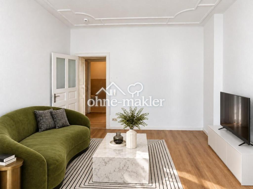 Altbaucharme trifft Gartenglück – zwei Zimmer & ca. 57 m² grünes Refugium ganz für Sie! Bezugsfrei! - Foto 1