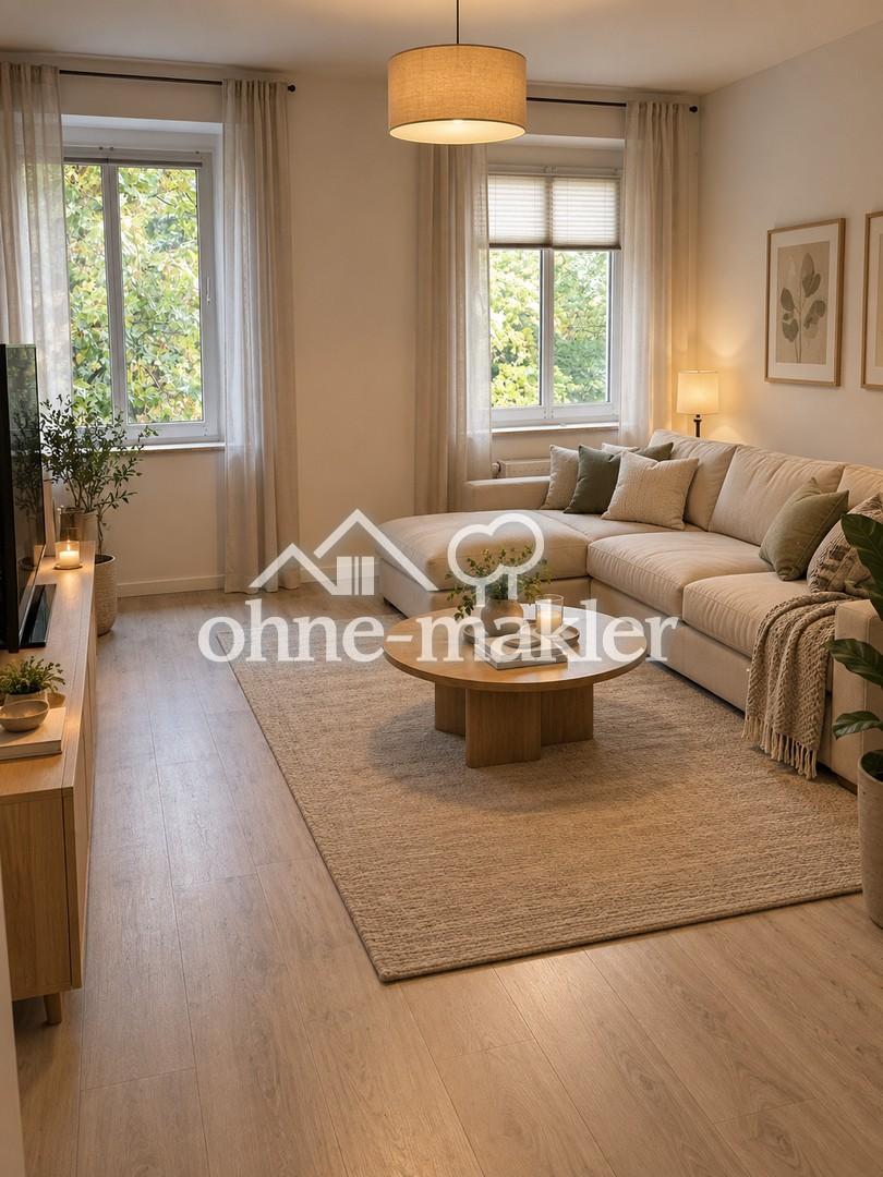 Großzügige, kernsanierte 5-Zimmerwohnung mit Balkon und Garten - Photo 1