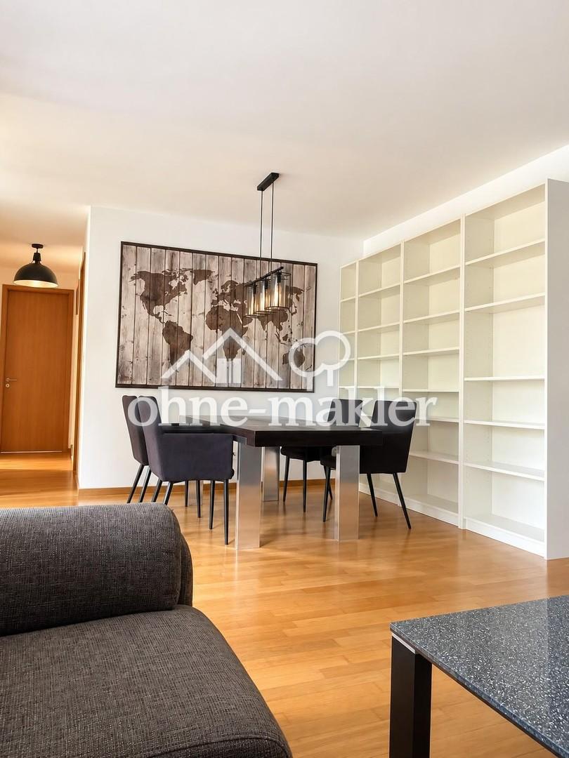 Stilvoll möblierte 3-Zimmer-Wohnung mit Terrasse,Garten &Tiefgarage an der Theresienhöhe - Photo 5