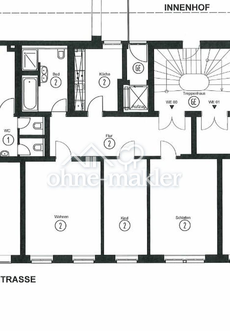 Modernisierte 3-Zimmer-Wohnung m. Luxus-Einbauküche zu vermieten - Photo 5