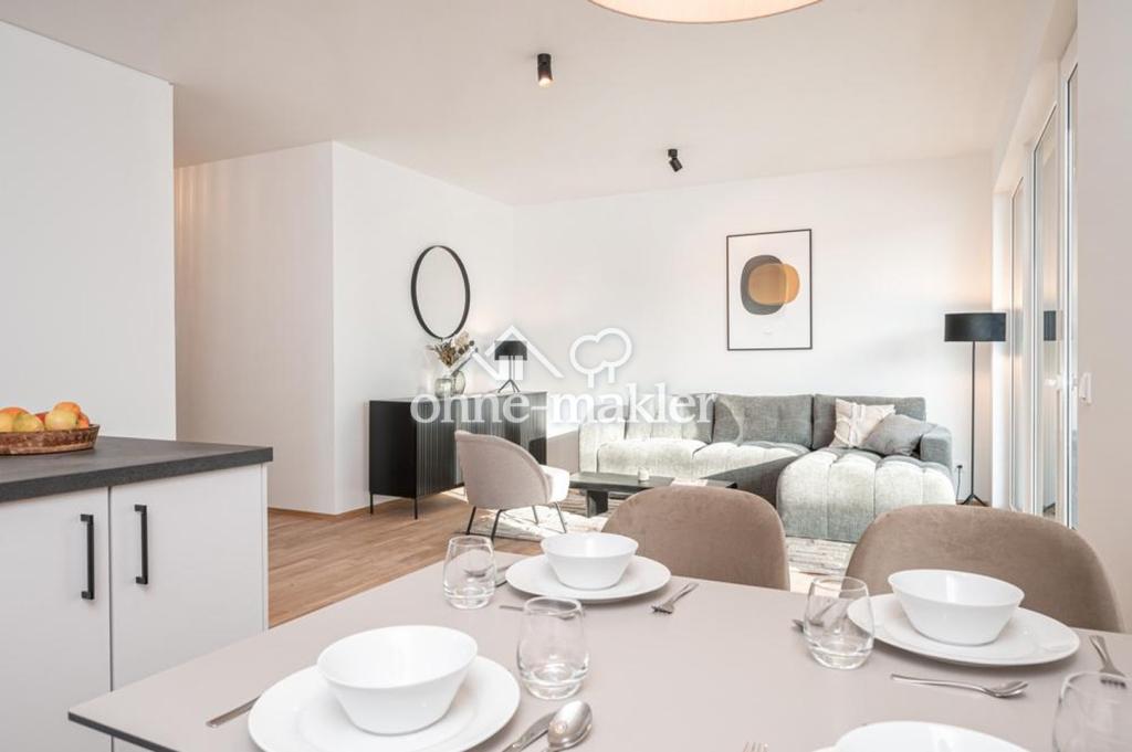 Modernes Wohnambiente in Basdorf: 3-Zimmer-Wohnung mit Südbalkon (A2 WE 20) - Photo 2
