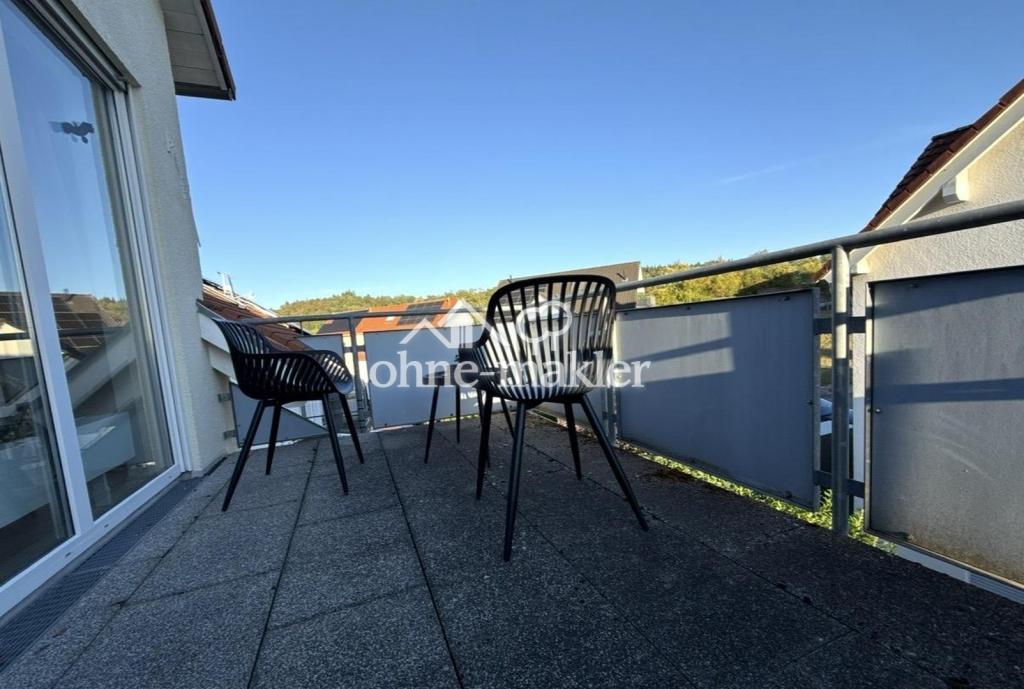 Helle 3-Zi.-Maisonette (79 m²) mit Südbalkon, 2 Bädern, EBK & TG in Nufringen - Foto 5