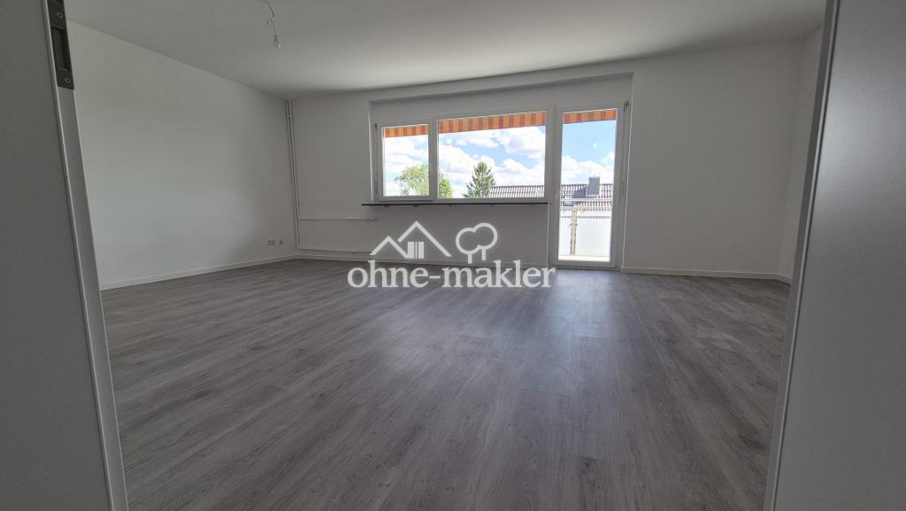 Sanierte 3-Zimmer-Wohnung mit Balkon & Einbauküche - Foto 1