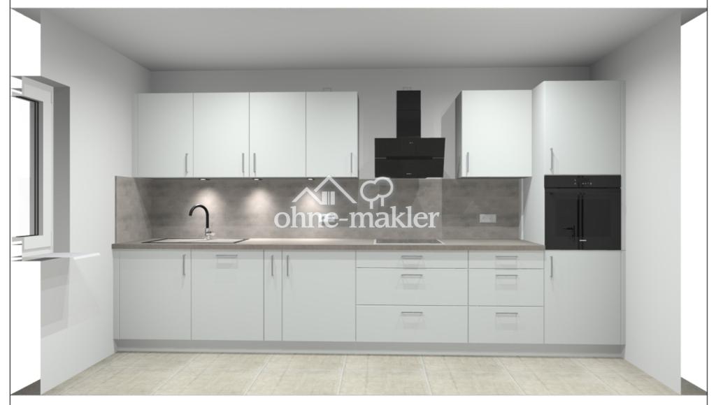 Sanierte 3-Zimmer-Wohnung mit Balkon & Einbauküche - Foto 2