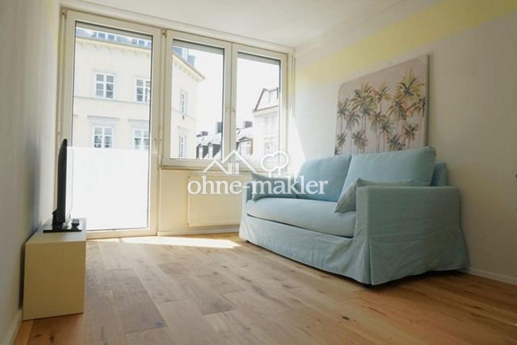 1-Zimmer Wohnung zu vermieten mit Balkon in Maxvorstadt - Foto 1