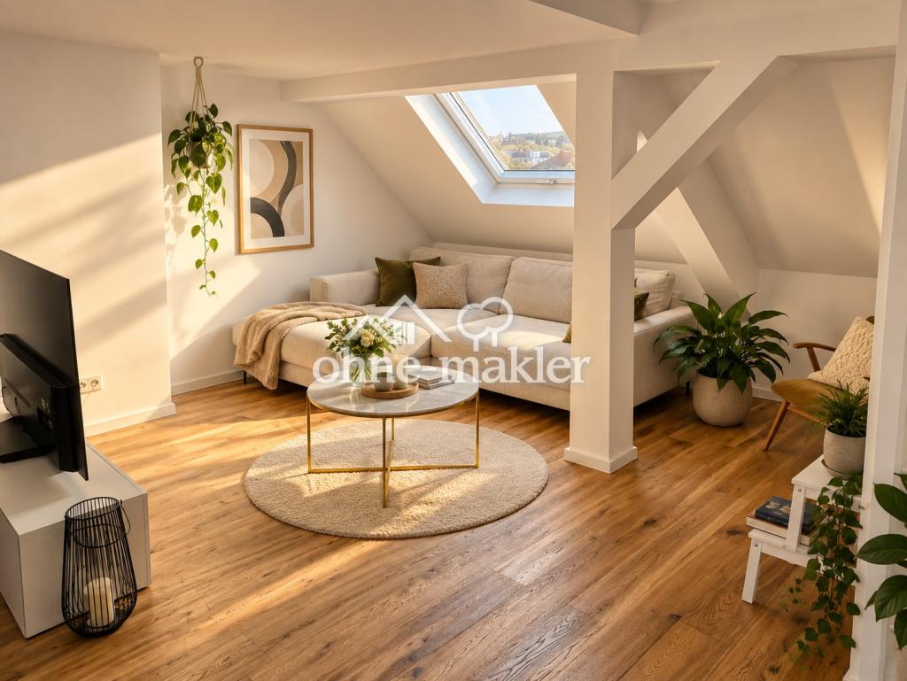 Exklusive Maisonette mit besonderer Architektur, hochwertiger Ausstattung und Schlossblick - Foto 1