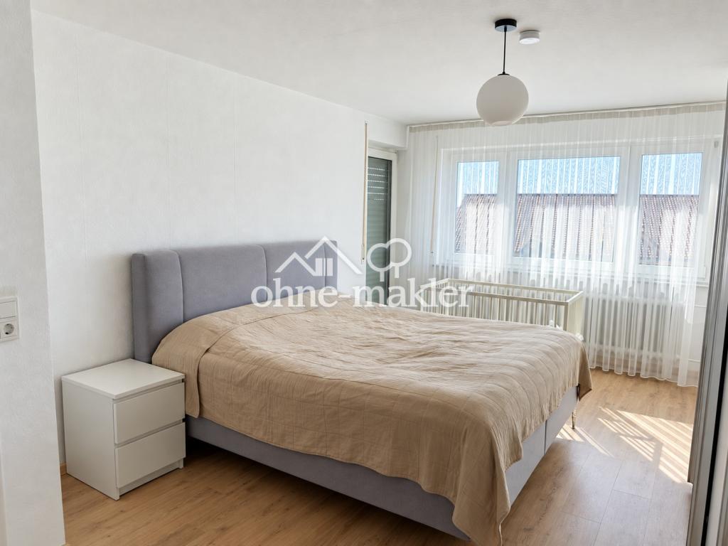 Helle renovierte 3-Zimmer-Wohnung mit Balkon in Pfullendorf - Photo 4